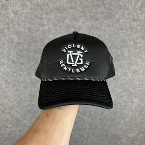 Violent Gentlemen Hat Hockey Club Rope Snapback OSFM Black VGHC